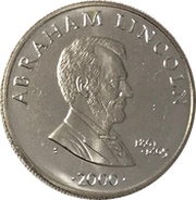 5 Dollars Abraham Lincoln reverse image
