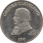 5 Dollars Grover Cleveland, Second Term, Liberia, 2000 reverse image