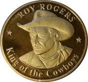 5 Dollars Roy Rogers; Trial strike, Liberia, 2000 reverse image