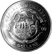 5 Dollars German Mark obverse image