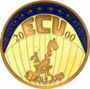 5 Dollars ECU reverse image