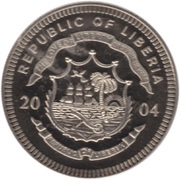 5 Dollars In Honor of those who served obverse image