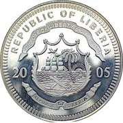 5 Dollars Gorch Fock obverse image