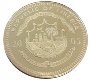 5 Dollars Benedict XVI obverse image