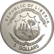 5 Dollars Moric Benovsky obverse image
