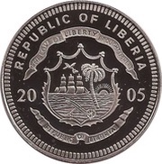 5 Dollars Queen Mary obverse image