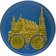 5 Dollars Austria reverse image