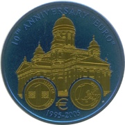 5 Dollars Finland, Liberia, 2005 reverse image