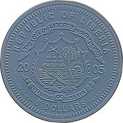 5 Dollars Germany obverse image