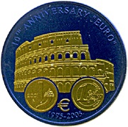 5 Dollars Italy, Liberia, 2005 reverse image