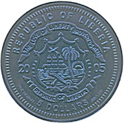 5 Dollars Ireland obverse image