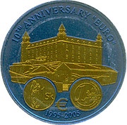 5 Dollars Slovakia reverse image