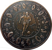 5 Dollars 2006 World Cup reverse image
