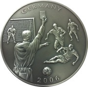 5 Dollars Fair Play, Liberia, 2006 reverse image