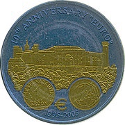 5 Dollars Estonia, Liberia, 2006 reverse image