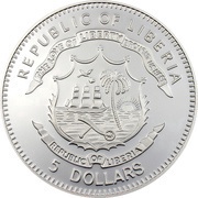 5 Dollars Pope John Paul II obverse image