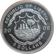 5 Dollars Jesus Christ and the 12 Apostles obverse image