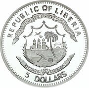 5 Dollars Eugen von Savoyen obverse image