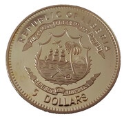 5 Dollars Mihai Viteazul obverse image