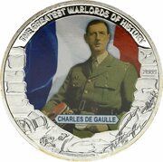 5 Dollars Charles de Gaulle, Liberia, 2009 reverse image
