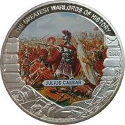 5 Dollars Julius Caesar, Liberia, 2009 reverse image