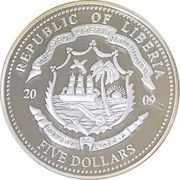 5 Dollars Abraham Lincoln obverse image