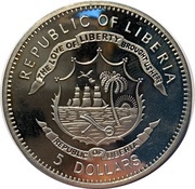 5 Dollars Suleiman the Magnificent obverse image