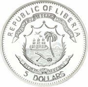 5 Dollars Timur obverse image