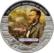 5 Dollars Ulysses S. Grant, Liberia, 2010 reverse image