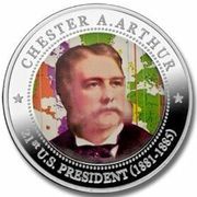 5 Dollars Chester A. Arthur, Liberia, 2010 reverse image