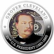 5 Dollars Glover Cleveland, Liberia, 2010 reverse image