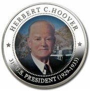 5 Dollars Herbert C. Hoover, Liberia, 2010 reverse image