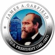5 Dollars James A. Garfield, Liberia, 2010 reverse image