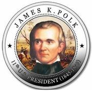 5 Dollars James K. Polk, Liberia, 2010 reverse image