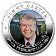 5 Dollars Jimmy Carter, Liberia, 2010 reverse image