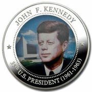 5 Dollars John F. Kennedy, Liberia, 2010 reverse image