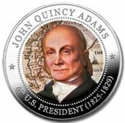 5 Dollars John Quincy Adams, Liberia, 2010 reverse image