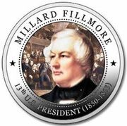 5 Dollars Millard Fillmore, Liberia, 2010 reverse image