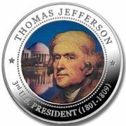 5 Dollars Thomas Jefferson reverse image