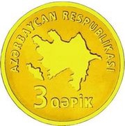 3 Qəpik Gold obverse image