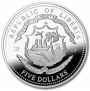 5 Dollars William Henry Harrison obverse image