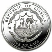 5 Dollars William J. Clinton obverse image