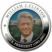 5 Dollars William J. Clinton, Liberia, 2010 reverse image