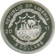 5 Dollars Monomakh's Cap obverse image