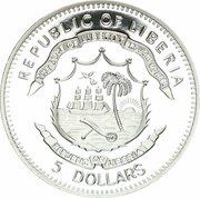 5 Dollars Saladin obverse image
