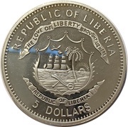 5 Dollars Helmuth von Moltke obverse image