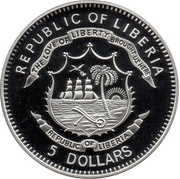 5 Dollars Paul Von Hindenburg obverse image
