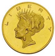 10 Dollars Inauguration reverse image