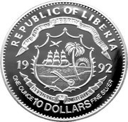 10 Dollars Riccardo Patrese obverse image