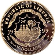 10 Dollars Captain James Cook obverse image